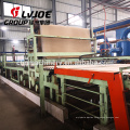 Mineral wool decorating and acoustic ceilings production line